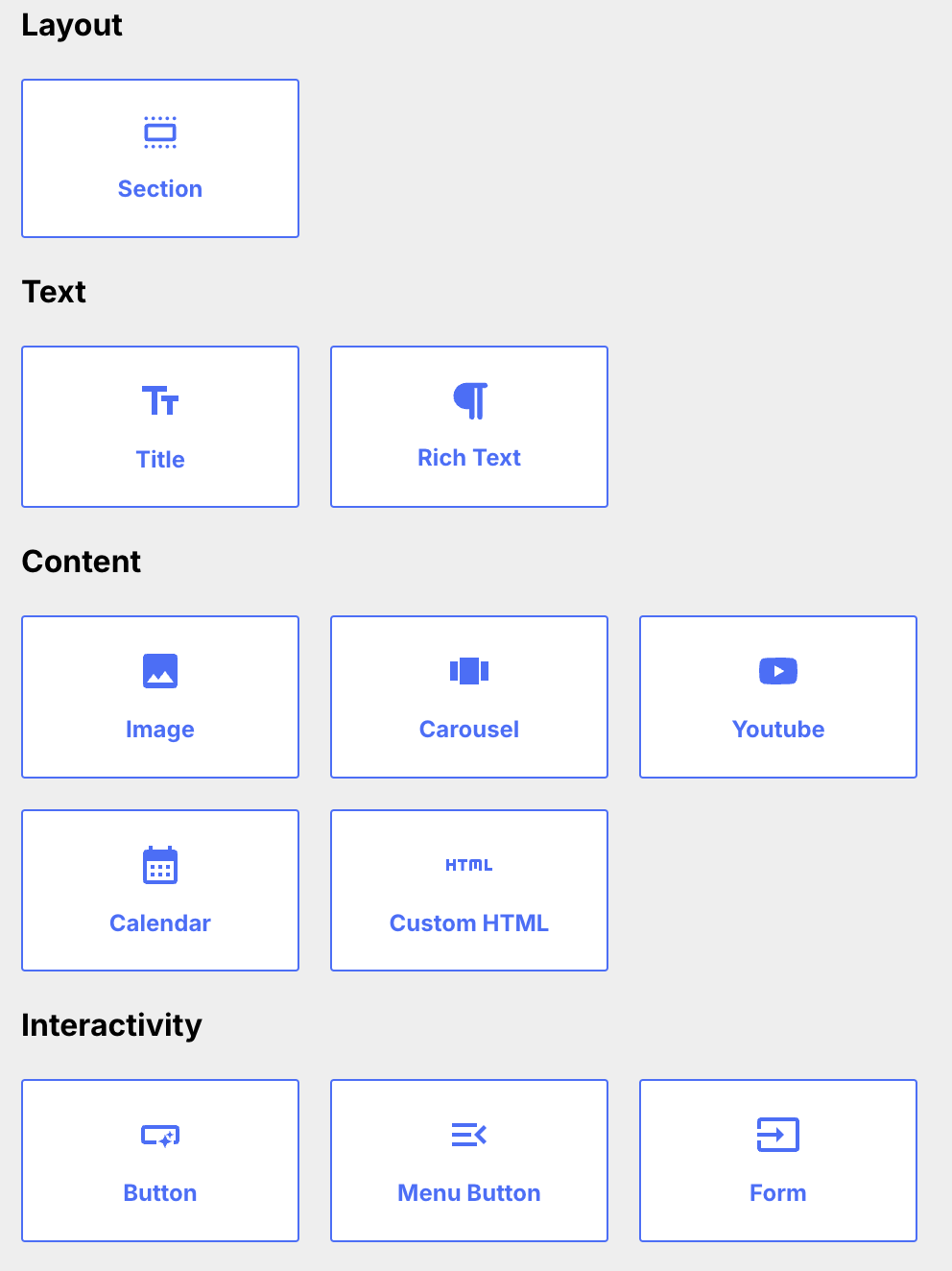 Components List