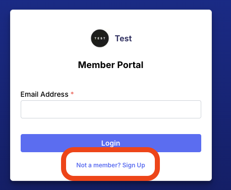 Self-Service Signup 2